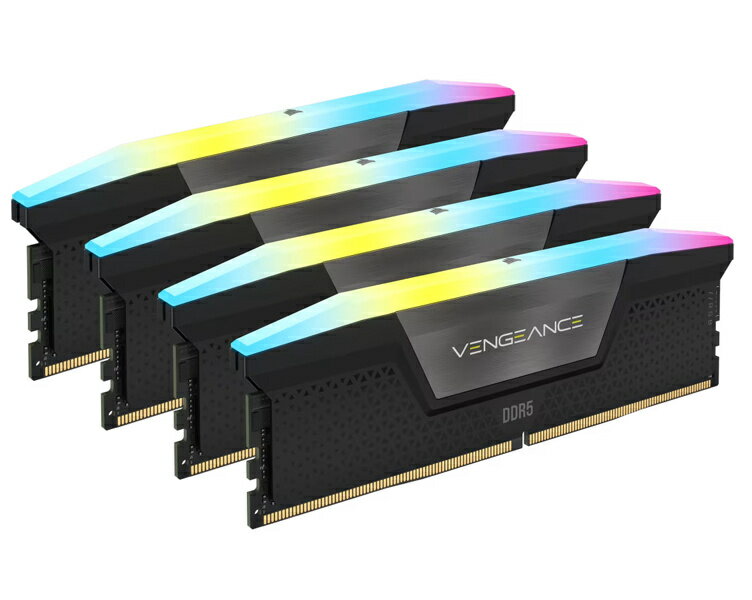 【送料無料】コルセア(メモリ) CMH96GX5M4X6400C32 VENGEANCE RGB DDR5 UDIMM 6400MT/ s 96GB (24GB...