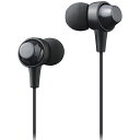 Maxell MXH-C110BK カナル型ヘッドホン(イヤホン) ブラック【在庫目安:お取り寄せ】| AV機器 カナル型ヘッドホン カナル型ヘッドフォン カナル型 カナル ヘッドフォン ヘッドホン イヤフォン イヤホン テレビ 音楽 ラジオ 音質