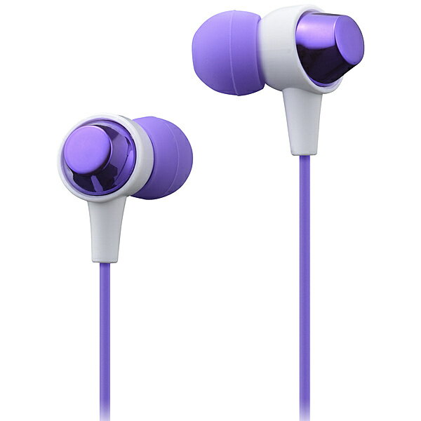 Maxell MXH-C110RPU カナル型ヘッドホン（リール式） パープル【在庫目安:お取り寄せ】| AV機器 カナル型ヘッドホン カナル型ヘッドフォン カナル型 カナル ヘッドフォン ヘッドホン イヤフォン イヤホン テレビ 音楽 ラジオ 音質