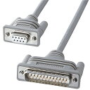 サンワサプライ KRS-3106FK2 RS-232Cケーブル(TA・モデム用・6m)【在庫目安:お取り寄せ】(2)