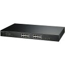 【送料無料】PLANEX SWE-0216G3 16ポートギガビット レイヤ2 WEBスマート PoE スイッチ【在庫目安:お取り寄せ】