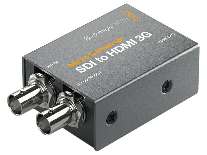 【送料無料】Blackmagic Design 9338716-007183 CONVCMIC/ SH03G/ WPSU Micro Converter SDI to HDMI 3G PSU【在庫目安:お取り寄せ】