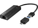 【送料無料】バッファロー LUA-U3-A2G/C 2.5GbE対応 USB LANアダプター Type-A to C変換コネクタ付属【在庫目安:僅少】
