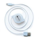 USB充電＆同期ケーブル リール 0.8m LN ホワイト詳細スペック電気用品安全法(本体)非対象電気用品安全法(付属品等)付属品等無し