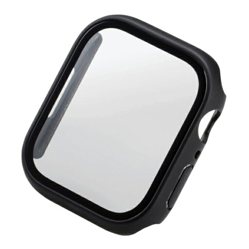 ELECOM AW-21AFCGBK Apple Watch series7 45mm用フルカバーケース/ プレミアムガラス/ 高透明/ ブラック【在庫目安:お取り寄せ】 ELECOM AW-21AFCGBK Apple Watch series7 45mm用フルカバーケース/ プレミアムガラス/ 高透明/ ブラック【在庫目安:お取り寄せ】