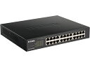 【送料無料】D-Link DGS-1100-24PV2/A3 ギガビットL2 Easyスマートスイッチ、PoE+対応(最大100W給電)、電源内蔵、ファンレス、...