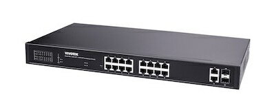【送料無料】VIVOTEK INC.. AWGEL205A260 AW-GEL-205A-260 16ポート ライトマネージド PoEスイッチ (802.3af/ at/ bt対応)(EXモード対応)【在庫目安:お取り寄せ】
