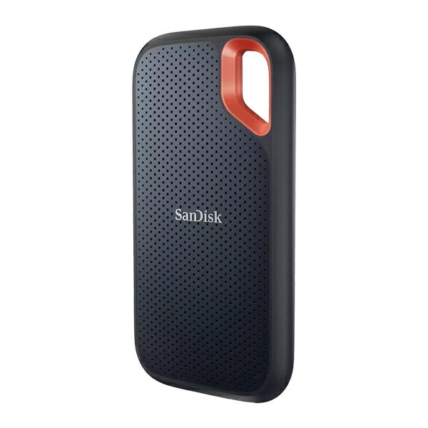 【送料無料】SDSSDE61-8T00-J25 SanDisk エクストリーム ポータブルSSD 8TB ブラック【在庫目安:お取り寄せ】| パソコン周辺機器 外付けSSD 外付SSD 外付け 外付 SSD 耐久 省電力 フラッシュディスク フラッシュ