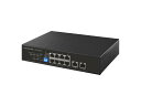 【送料無料】IODATA BSH-CP210 IEEE802.3at準拠 10ポートL2アンマネージ10/ 100Mbps PoEハブ【在庫目安:僅少】(2)