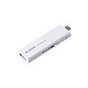 【在庫目安:あり】【送料無料】ELECOM ESD-EWB0500GWHR 外付けSSD/ USB3.2(Gen1)対応/ スライド式/ Type-C&Type...