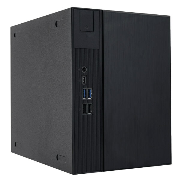 【送料無料】ASRock 4710483-944666 AMD X600 マザーボード＆80Plus Bronze 500W電源搭載 小型ベアボーン DESKMEET X600/ B/ BB/ BOX/ JP【在庫目安:お取り寄せ】