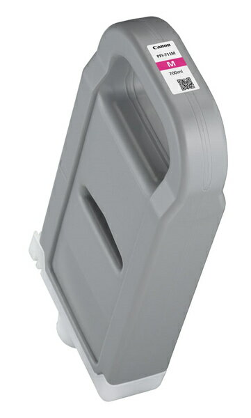 【送料無料】Canon 6848C001 インクタンク PFI-711M マゼンタ【在庫目安:お取り寄せ】| 消耗品 インク インクカートリッジ インクタンク 純正 インクジェット プリンタ 交換 新品 マゼンタ