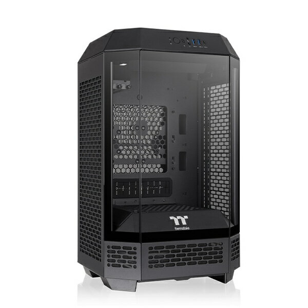 【送料無料】Thermaltake CA-1Z9-00S1WN-00 ミニタワー型PCケース The Tower 250 Black【在庫目安:お取り寄せ】