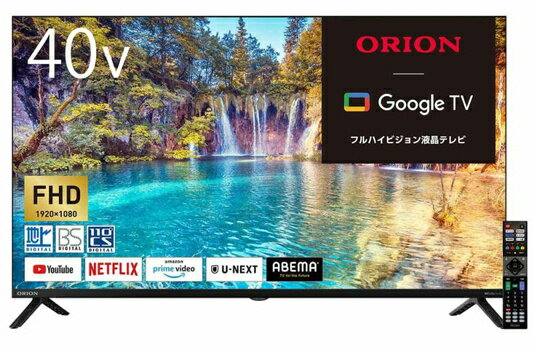 【送料無料】ドウシシャ OLS40WD10 ORION 40V型 フルハイビジョン スマートテレビ【在庫目安:お取り寄せ】