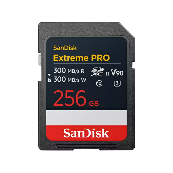 【送料無料】SDSDXDM-256G-JNJIP SanDisk ExtremePro SDXC UHS-IIカード 256GB【在庫目安:お取り寄せ】