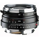 【送料無料】コシナ 178201 Voigtlander NOKTON classic 40mm F1.4 VMマウント マルチコーティング【在庫目安:お取り寄せ】| カメラ 単焦点レンズ 交換レンズ レンズ 単焦点 交換 マウント ボケ