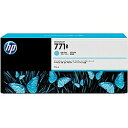 【送料無料】B6Y04A HP771B インクカートリッジ ライトシアン【在庫目安:僅少】| インク インクカートリッジ インクタンク 純正 純正インク