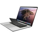 ELECOM PKS-MBP16BK キーボードカバー/ シリコン/ MacBook Pro/ 16inch/ ブラック| パソコン周辺機器 キーボードカバー キーボード カバー 保護 汚れ ホコリ 防止 こぼす 飲み物 パソコン PC