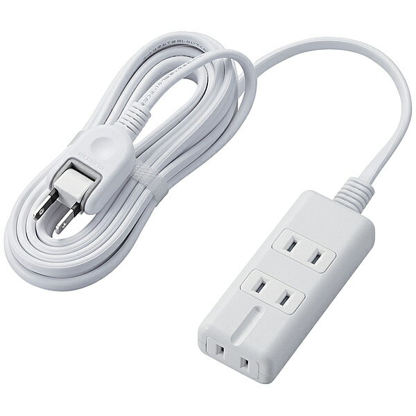 ELECOM T-KM01-2330WH 磁石タップ/ 3個口(内3ピン1)/ 3m/ ホワイト【在庫目安:お取り寄せ】