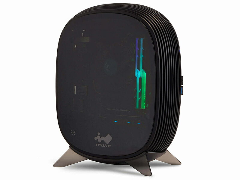 【送料無料】in win development CS-B1BLK-PS200W 200W 80OPLUS GOLD電源内蔵されたMini-ITX向けケース【在庫目安:お取り寄せ】