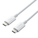 ELECOM MPA-CCPS10PNSV スマホ・タブレット用USBケーブル/ USB(C-C)/ 準高耐久/ USB Power Delivery対応/ 認証品/ 1.0m/ シルバー【在庫目安:お取り寄せ】(2)
