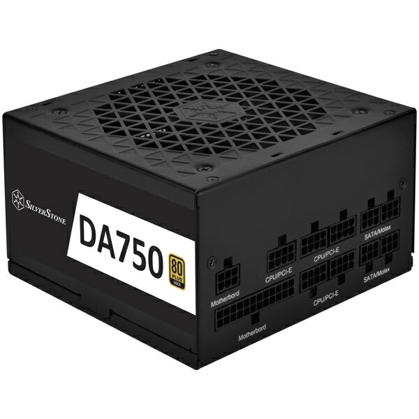 【送料無料】SilverStone SST-DA750-G モジュラー電源 750W【在庫目安:お取り寄せ】