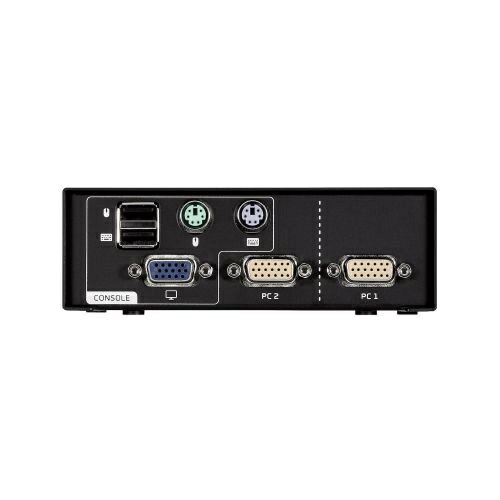 【送料無料】ELECOM KVM-NVXSN2 パソコン切替器(KVM)/ VGA対応/ 2台切替【在庫目安:お取り寄せ】