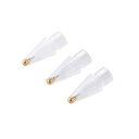 ELECOM P-TIPAPY01CR Apple Pencil専用交換ペン先/ 第1・第2世代両対応/ 透明タイプ/ 3個入り【在庫目安:僅少】(2)