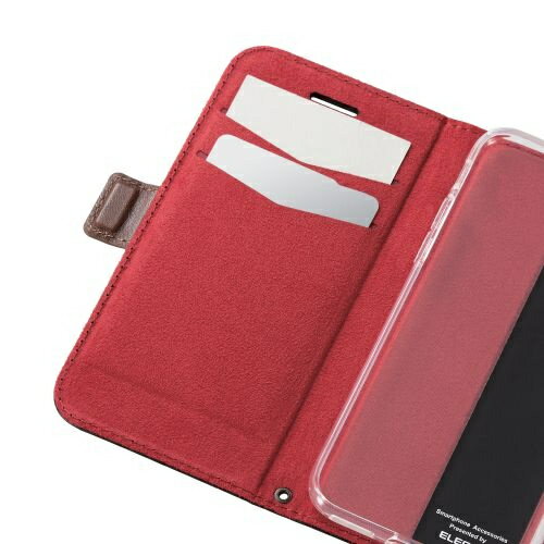 ELECOM PM-A22SPLFYBK iPhone SE 第3世代/ SE 第2世代/ 8/ 7用レザーケース/ 手帳型/ 耐衝撃/ 磁石付き/ ステッチ/ クリアケース/ ブラック【在庫目安:お取り寄せ】