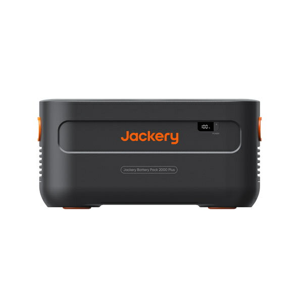 Battery Pack 2000 Plus Jackery ポータブル電源 2000 Plusと一緒に使用することで、最大10個 のバッテリーパックを同時に使用することができます。■容量：2042.8Wh■充放電サイクル：4000回（4000回使用後も工場出荷時の70％の電池容量を保証）■保証期間：3年+2年（ユーザー登録で+2年） 詳細スペック 電気用品安全法(本体)非対象 電気用品安全法(付属品等)非対象