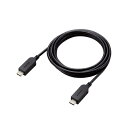 ELECOM MPA-CCSW20BK USB Type-C to USB Type-Cケーブル/ USB Power Delivery対応/ スイングコネクター/ 左右90度回転/ 2.0m/ ブラック【在庫目安:お取り寄せ】(2)