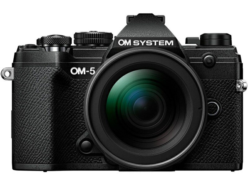 ミラーレス一眼カメラ OM SYSTEM OM-5 12-45mm F4.0 PRO レンズキット （ブラック）