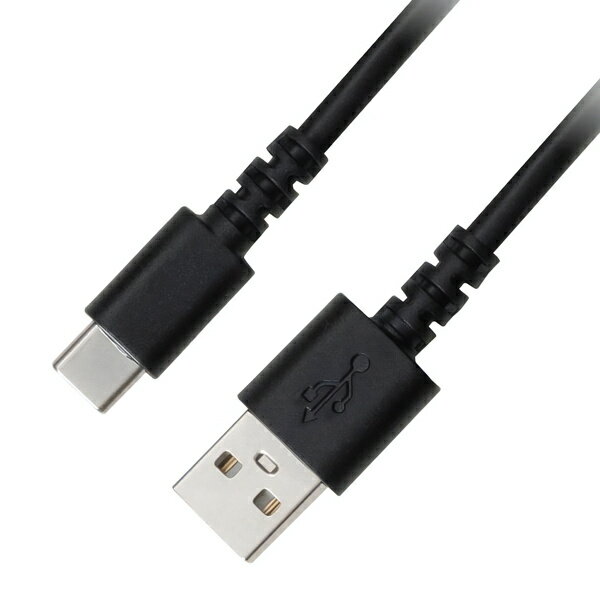 GREEN HOUSE GH-UCACA10-BK USB Type-A - USB Type-C / ǡž֥ 1m ֥...