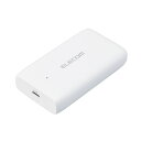 【送料無料】ELECOM ACDC-PD2445WH ノートPC用ACアダプター/ USB充電器/ USB Power Delivery準拠/ 45W/ USB-C1ポート/ GaN(窒化ガリウム)/ 薄型/ スイングプラグ/ ホワイト【在庫目安:お取り寄せ】