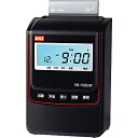 【送料無料】マックス ER-110SUWブラック タイムレコーダ ブラック【在庫目安:お取り寄せ】