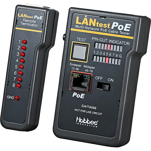 【送料無料】サンワサプライ LAN-TST5 PoE LANケーブルテスター【在庫目安:お取り寄せ】 【送料無料】サンワサプライ LAN-TST5 PoE LANケーブルテスター【在庫目安:お取り寄せ】