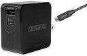 【送料無料】アドテック APD-A065AC-wC-BK Power Delivery対応 GaN AC充電器/ 65W/ USB Type-A 1ポート Type-C 1ポート/ ブラック & Type-C to Cケーブルセット【在庫目安:お取り寄せ】