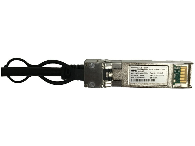 【送料無料】HP R4G18A M-series 25Gb SFP28/ SFP28 0.5m DACケーブル【在庫目安:お取り寄せ】