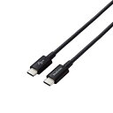 ELECOM MPA-CCYS12NBK USB Type-C to USB Type-CP[u/ USB Power DeliveryΉ/ 炩ϋv/ 1.2m/ ubNy݌ɖڈ:񂹁z