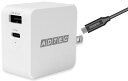 【送料無料】アドテック APD-A065AC-wC-WH Power Delivery対応 GaN AC充電器/ 65W/ USB Type-A 1ポート Ty...