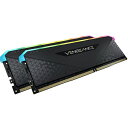 【送料無料】コルセア(メモリ) CMG16GX4M2E3200C16 DDR4 3200MHz 16GB(8GBx2) UDIMM 16-20-20-38 VENGEANCE RGB RS 1.35V for AMD Ryzen & Intel【在庫目安:お取り寄せ】