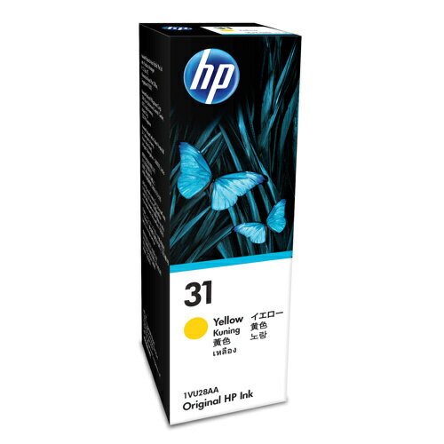 【在庫目安:あり】1VU28AA HP31 インクボトル イエロー| インク インクカートリッジ インクタンク 純正 純正インク