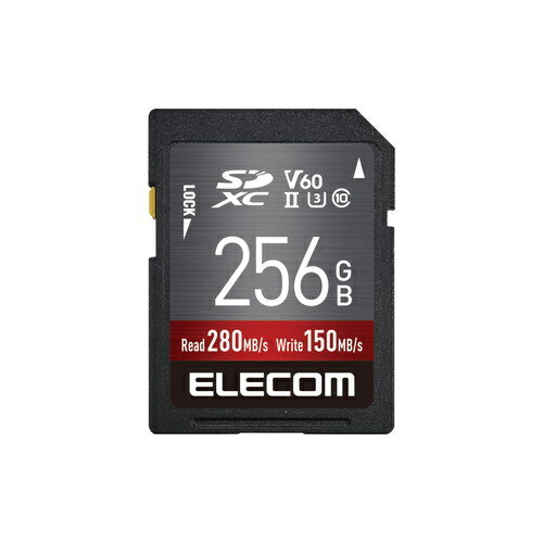 ̵ELECOM MF-FS256GU23V6R SDXC/ ǡ쥵ӥ/ UHS-II/ V60/ 256GBں߸ܰ:󤻡