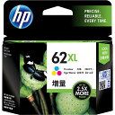 【在庫目安:あり】【送料無料】C2P07AA HP 62XL インクカートリッジ カラー(増量)