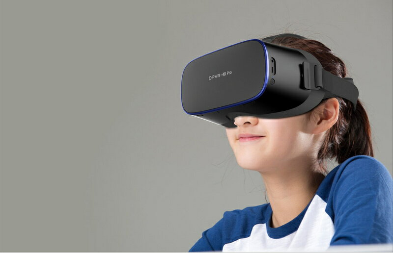【送料無料】スタンドアローン型 VRヘッドマウントディスプレイ DPVR-4D Pro【在庫目安:お取り寄せ】