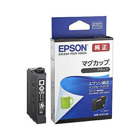 【在庫目安:あり】EPSON MUG-BK インクジェットプリンター用 インクカートリッジ/ マグカップ（ブラッ..