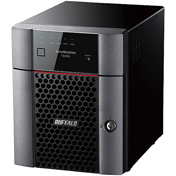 【送料無料】バッファロー TS3420DN0804 TeraStation TS3420DNシリーズ 4ベイデスクトップNAS 8TB【在庫目安:お取り寄せ】| NAS RAID レイド