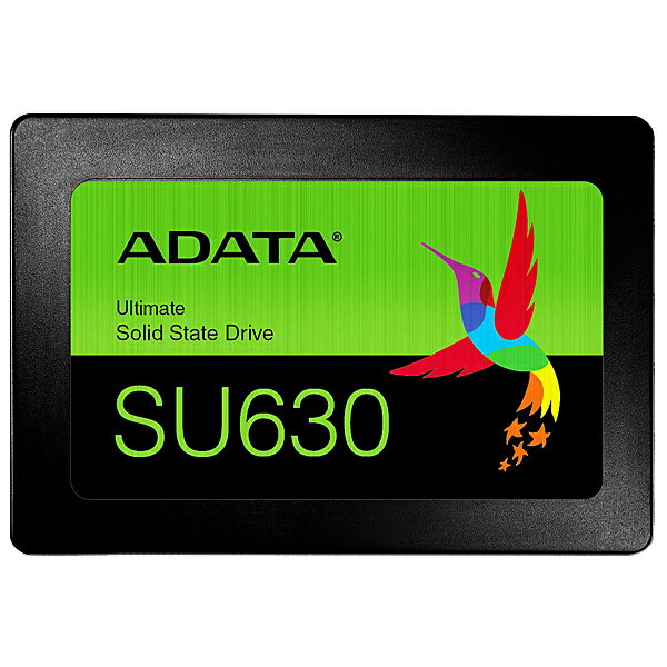 【送料無料】A-DATA Technology ASU630SS-960GQ-R 内蔵SSD SU630 960GB 2.5インチ 3D NAND SATA 6Gb / 3年保証【在庫目安:お取り寄せ】| パソコン周辺機器