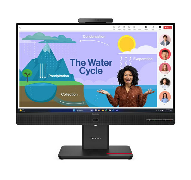 楽天デジタル百貨店PodPark楽天市場店【送料無料】レノボ・ジャパン 64B7UAR1JP ThinkVision T24D-4v （23.8型ワイド液晶ディスプレイ/ 1920×1080/ USB Type-C、DP、HDMI/ ブラック/ スピーカー：あり/ 3年間フル保証/ 広視野角IPSパネル採用）【在庫目安:お取り寄せ】| 家電 ディスプレイ