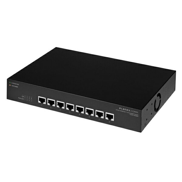 【送料無料】PLANEX FXXG-0008IM 8ポート 全ポート10GbE対応 アンマネージドスイッチ【在庫目安:お取り寄せ】